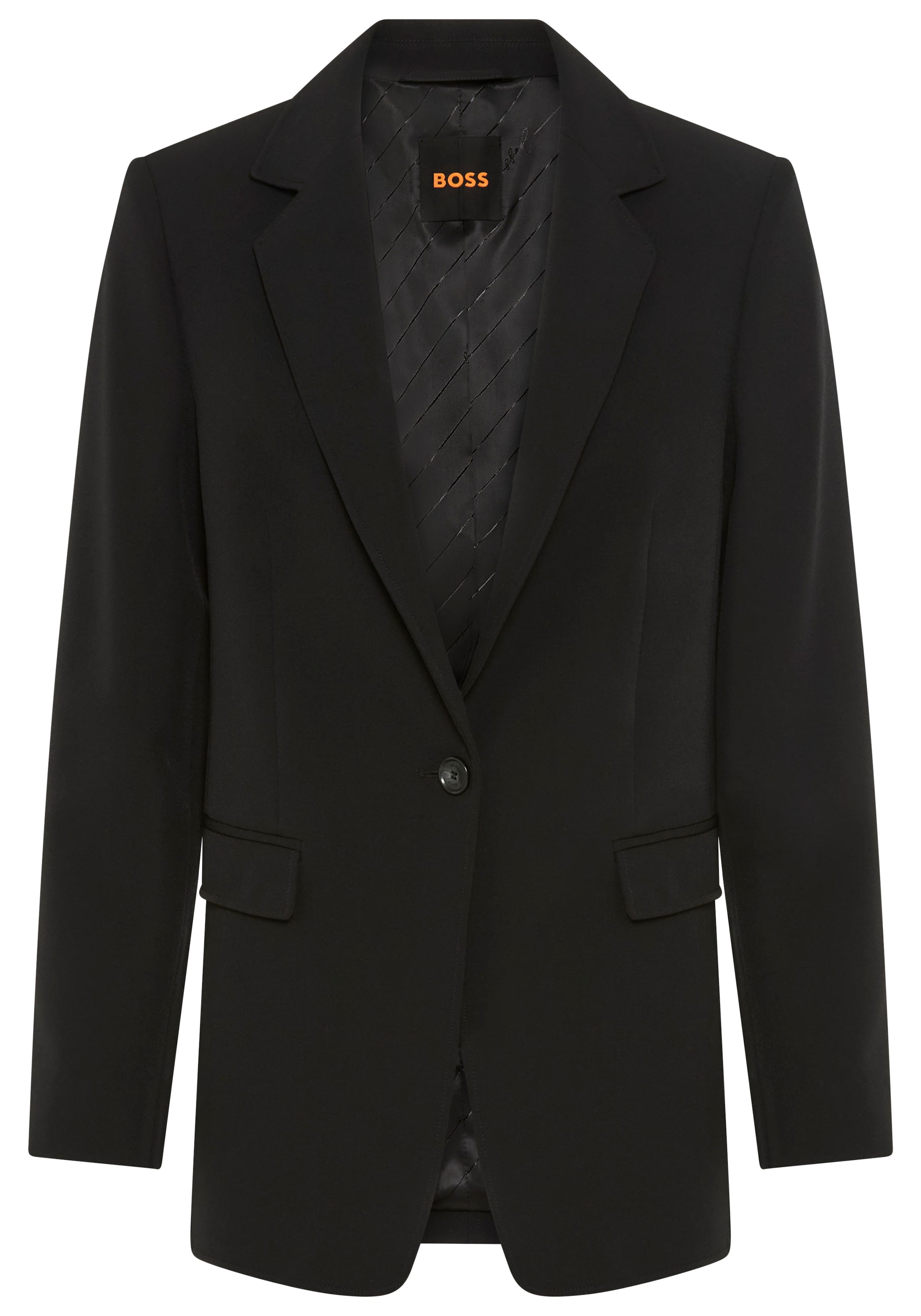 Blazer BOSS en noir : devant