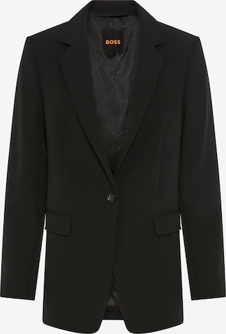 Blazer BOSS Orange en noir : devant