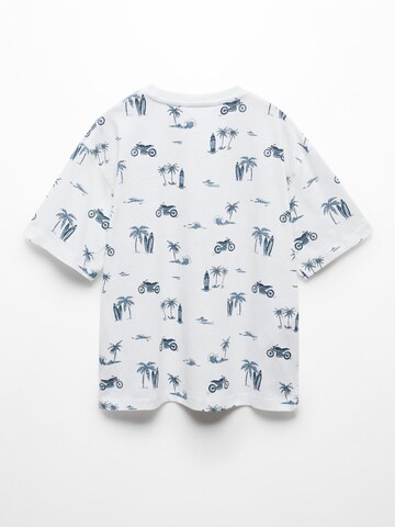 T-Shirt 'TARIFA' MANGO KIDS en blanc