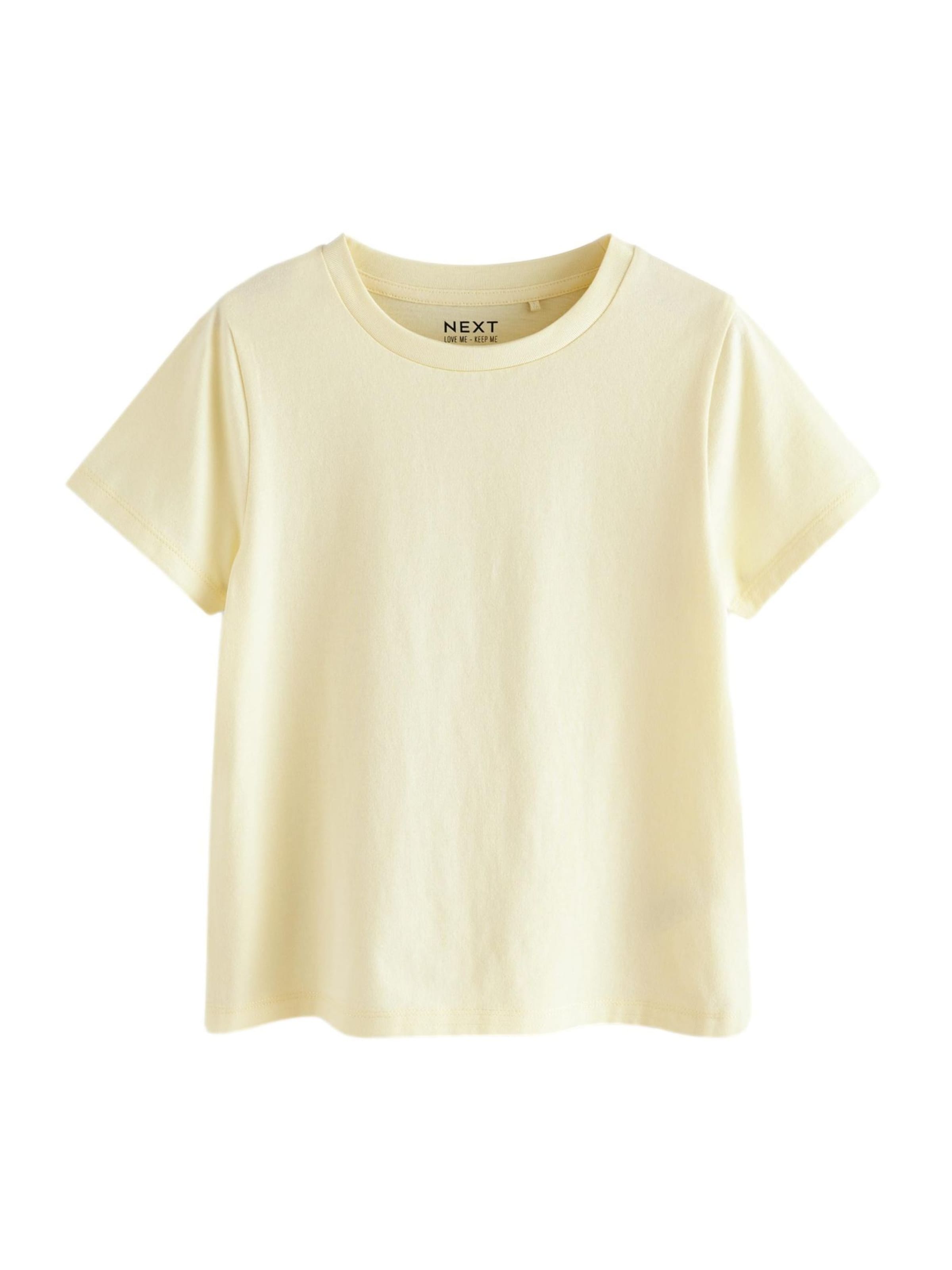Next Tričko – žlutá: přední strana