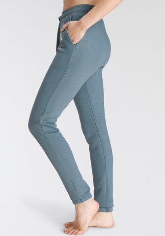 VIVANCE Slimfit Hose in Blau