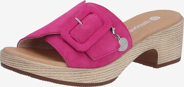 REMONTE Pantoletter i pink: forside