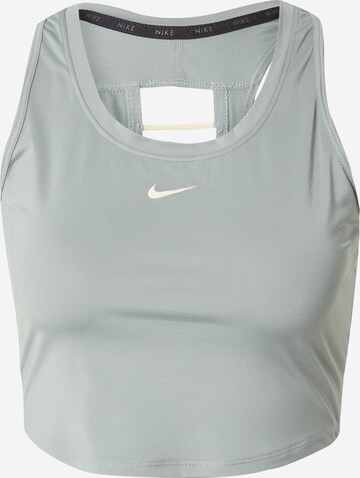 Top sportivo di NIKE in verde: frontale