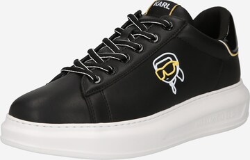 Karl Lagerfeld Sneakers laag in Zwart: voorkant