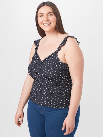ABOUT YOU Curvy Top 'Hale' in Black: front