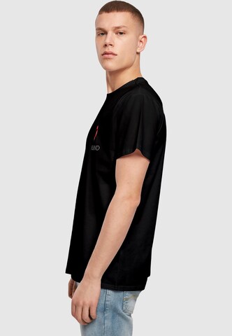 Merchcode Shirt 'Football - Netherlands' in Black