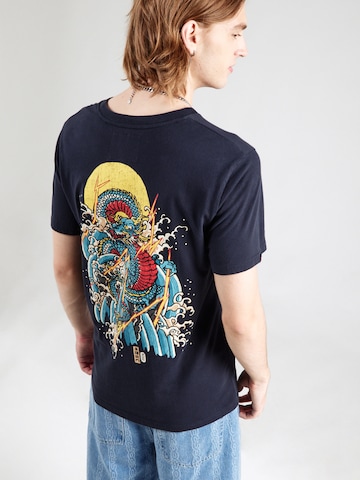 Superdry T-shirt 'Tokyo' i blå: framsida