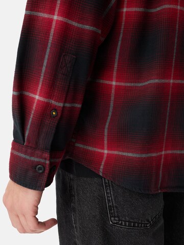 CAMEL ACTIVE Regular fit Button Up Shirt in Red