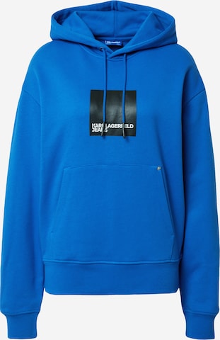 KARL LAGERFELD JEANS Sweatshirt in Blue: front