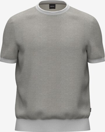 BOSS Sweater 'Tantino' in Grey: front
