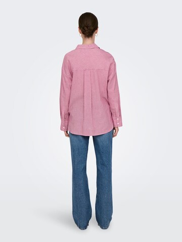 Camicia da donna 'ONLYVETTE' di ONLY in rosso
