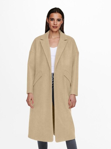 ONLY Between-Seasons Coat 'Emma' in Brown: front