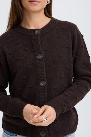 Pulz Cardigan 'DAGMAR ' i brun