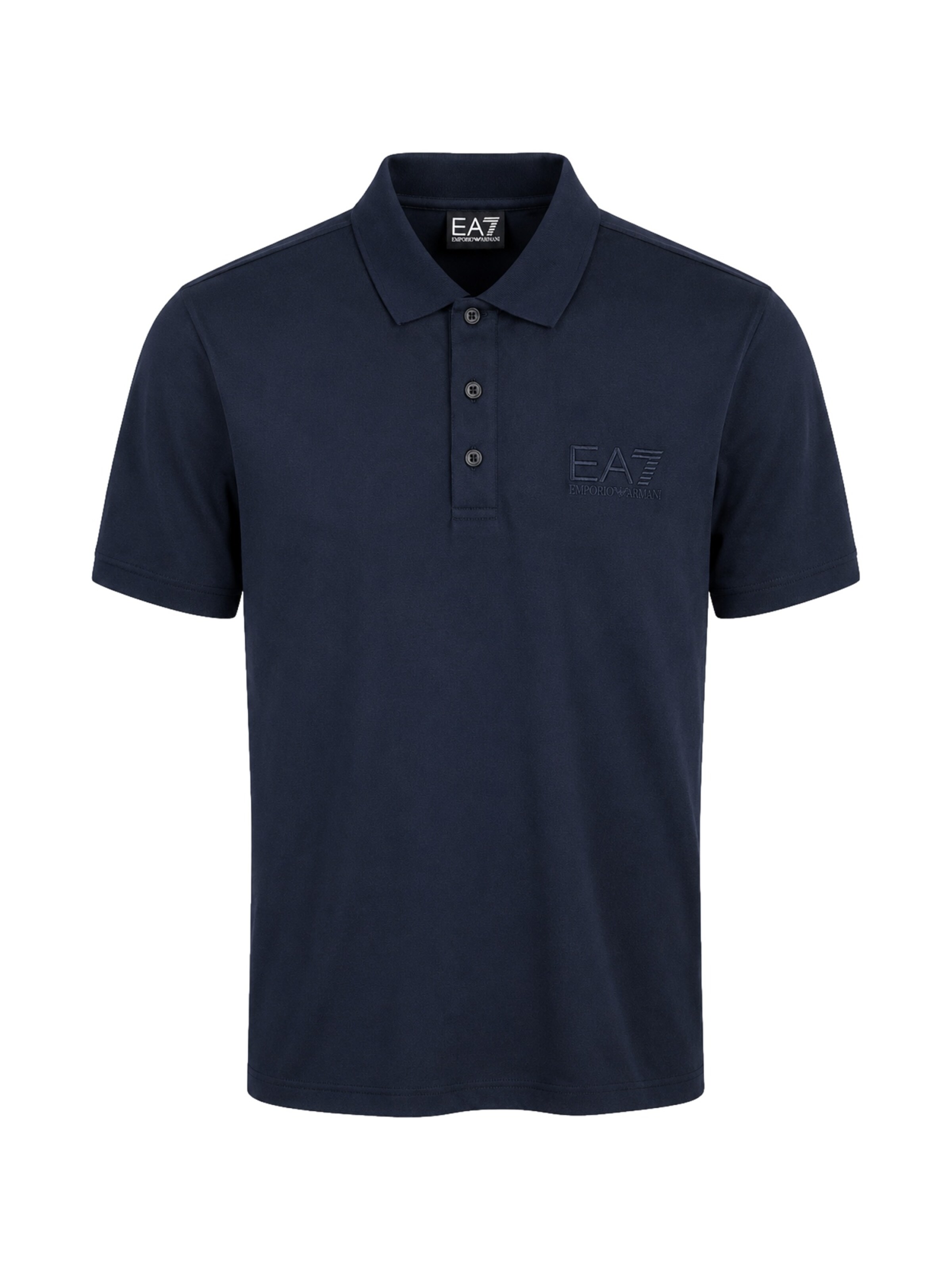 EA7 Emporio Armani Poloshirt in L in dunkelblau, Produktansicht