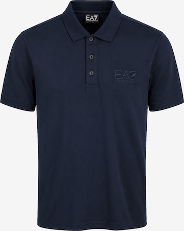 EA7 Emporio Armani Poloshirt in Blau: Vorderseite