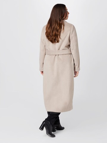 Guido Maria Kretschmer Curvy Between-seasons coat 'Valeska' in Beige