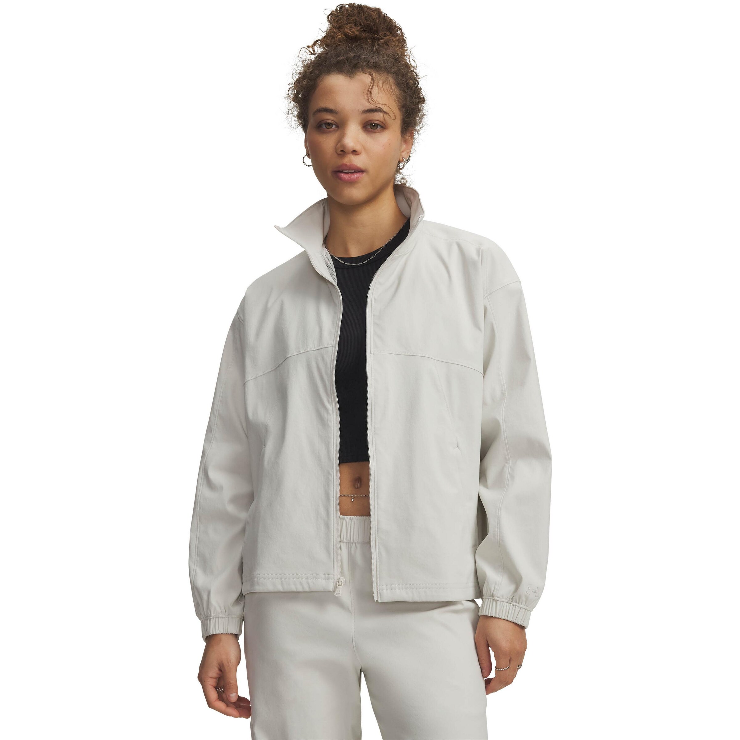 UNDER ARMOUR Athletic Jacket 'Unstoppable' in White