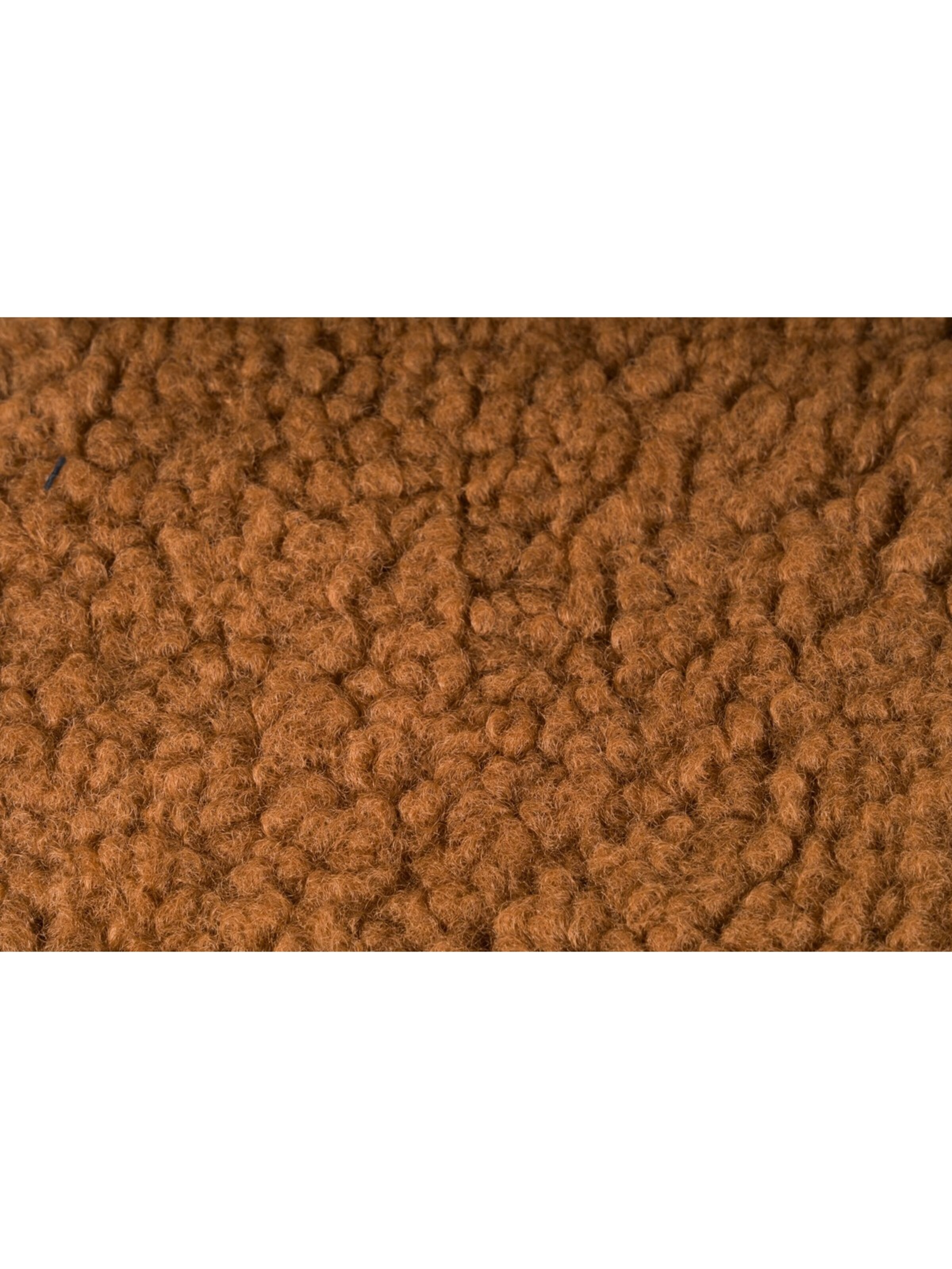 styleBREAKER Shoulder Bag 'Teddyfell Beuteltasche' in Brown