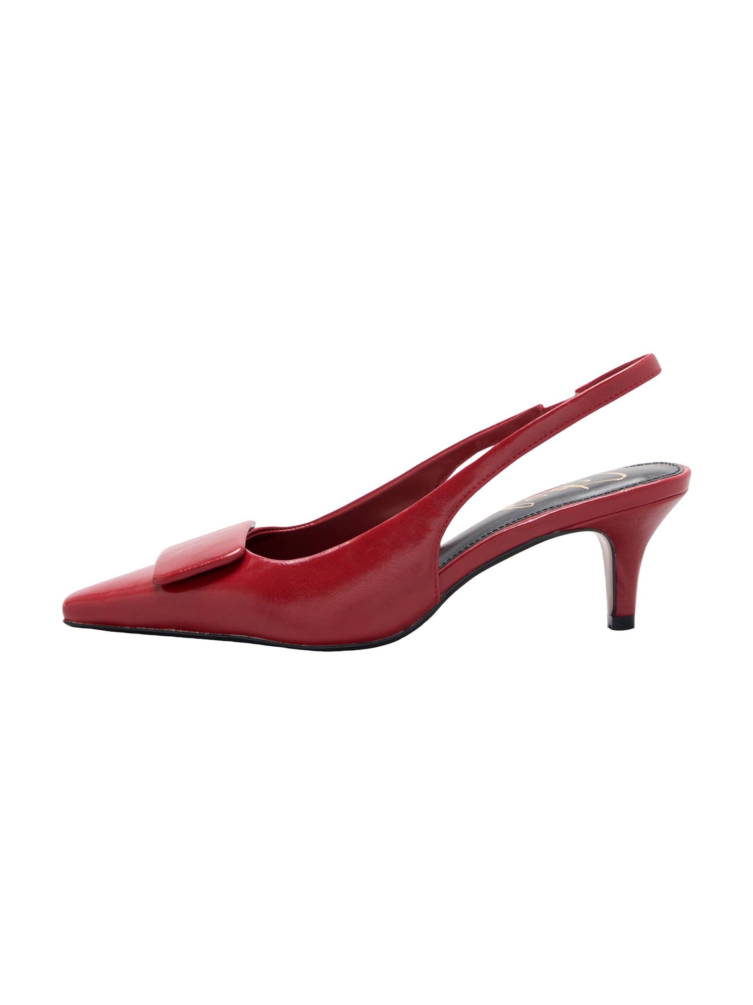 Lipsy Escarpins à bride arrière en 38 en rouge foncé, Vue avec produit