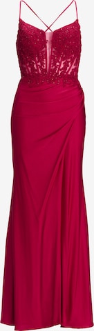 HEY KYLA Kleid in Rot: Vorderseite