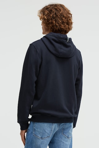 CAMP DAVID Zip-Up Hoodie in Blue