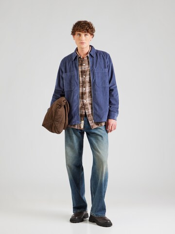 Only & Sons Comfort Fit Skjorta 'ONSALP' i blå
