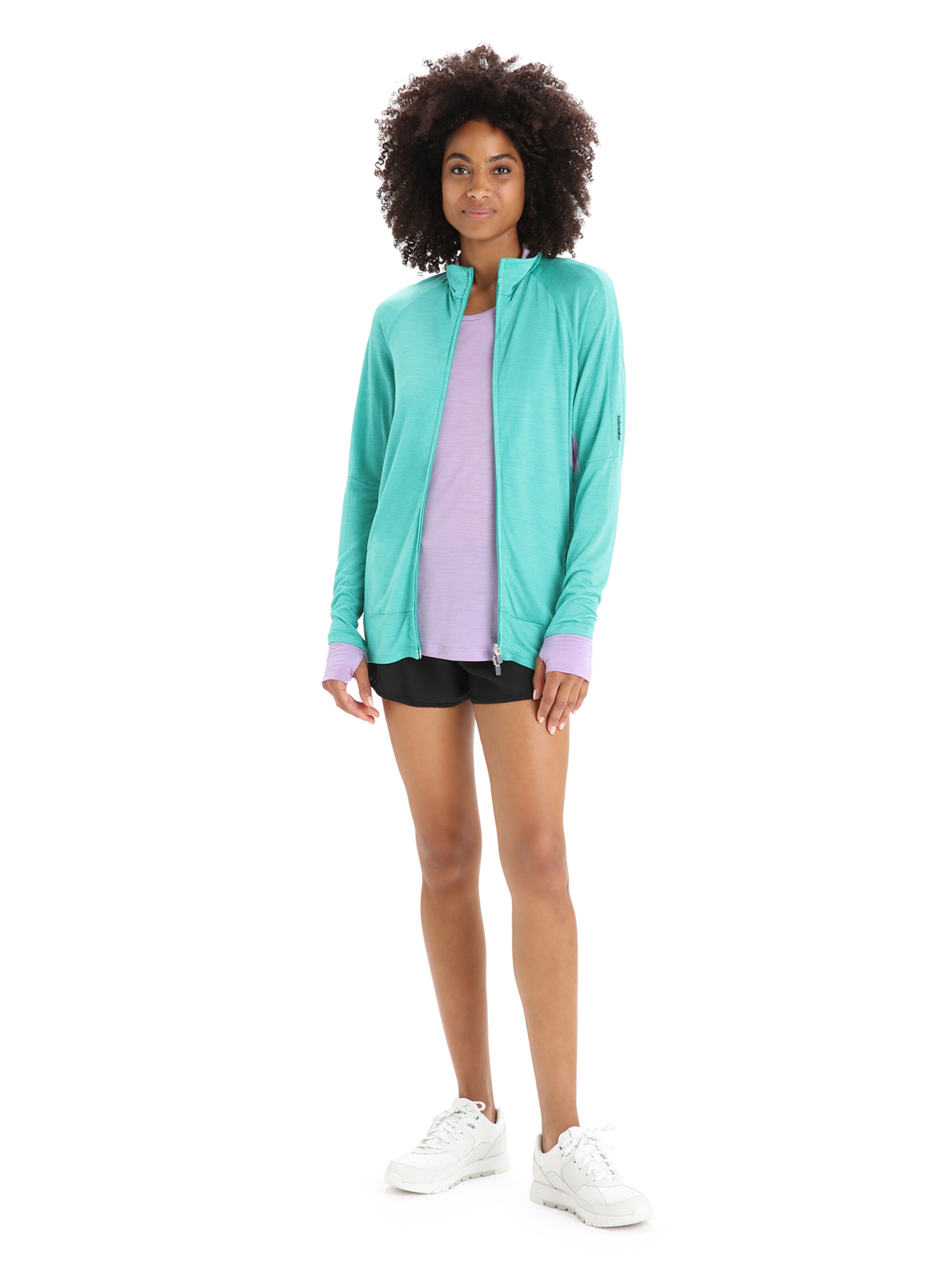 ICEBREAKERSportska sweater majica 'ZoneKnit' - plava boja