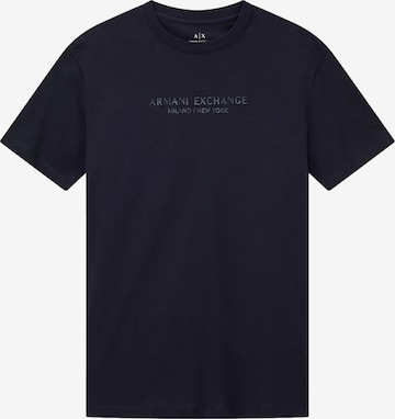 Maglietta di ARMANI EXCHANGE in blu: frontale