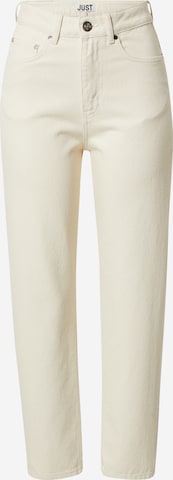JUST FEMALE Regular Jeans 'Stormy' in White: front