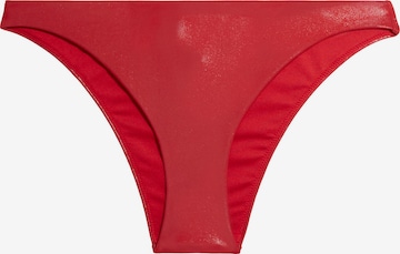 Slip costum de baie 'Neo Archive' de la Calvin Klein Swimwear pe roșu: față