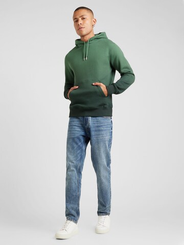 Sweat-shirt BOSS en vert