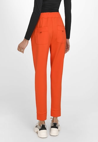 Regular Pantalon Basler en rouge