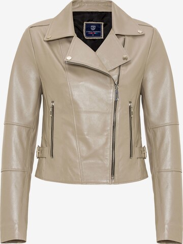 Jimmy Sanders Jacke in Beige: predná strana