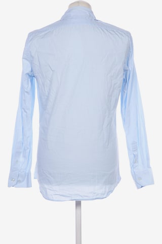 MOSCHINO Button Up Shirt in M in Blue