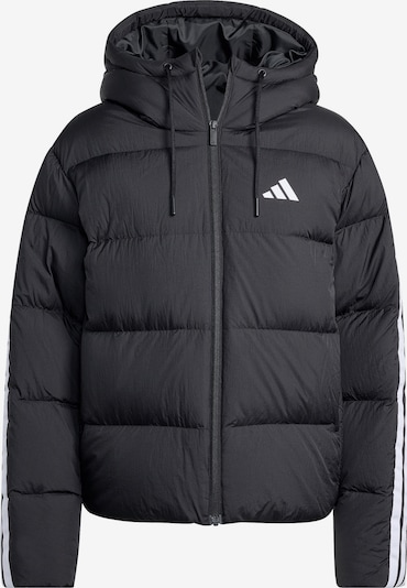 ADIDAS SPORTSWEAR Outdoor jakna 'Ess' u crna / bijela, Pregled proizvoda