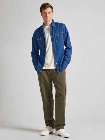 Pepe Jeans Regular Fit Hemd 'Hammond' in Blau