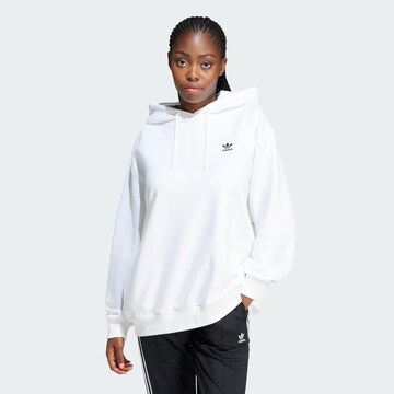 ADIDAS ORIGINALS Sweatshirt 'Trefoil' in Weiß: predná strana