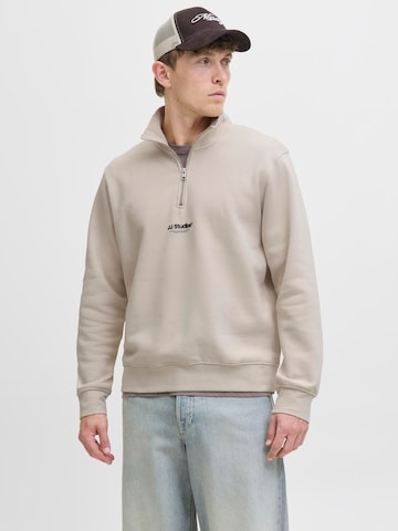 JACK & JONES Sweatshirt 'JJESoho' i grå: framsida