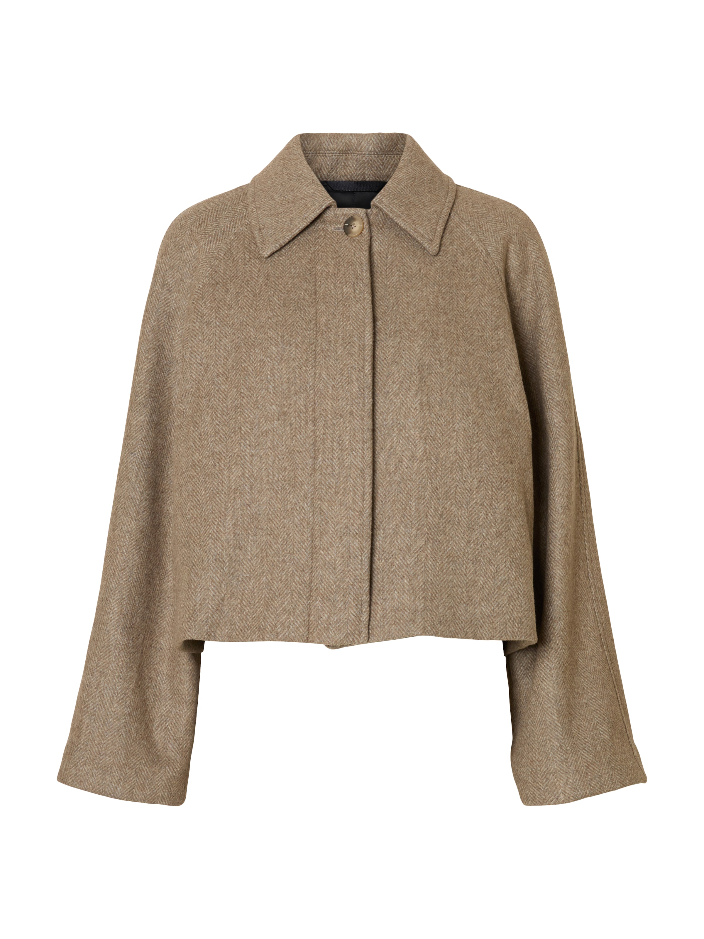 SELECTED Jacke in Beige: Vorderseite