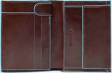 Piquadro Wallet 'Blue Square' in Brown