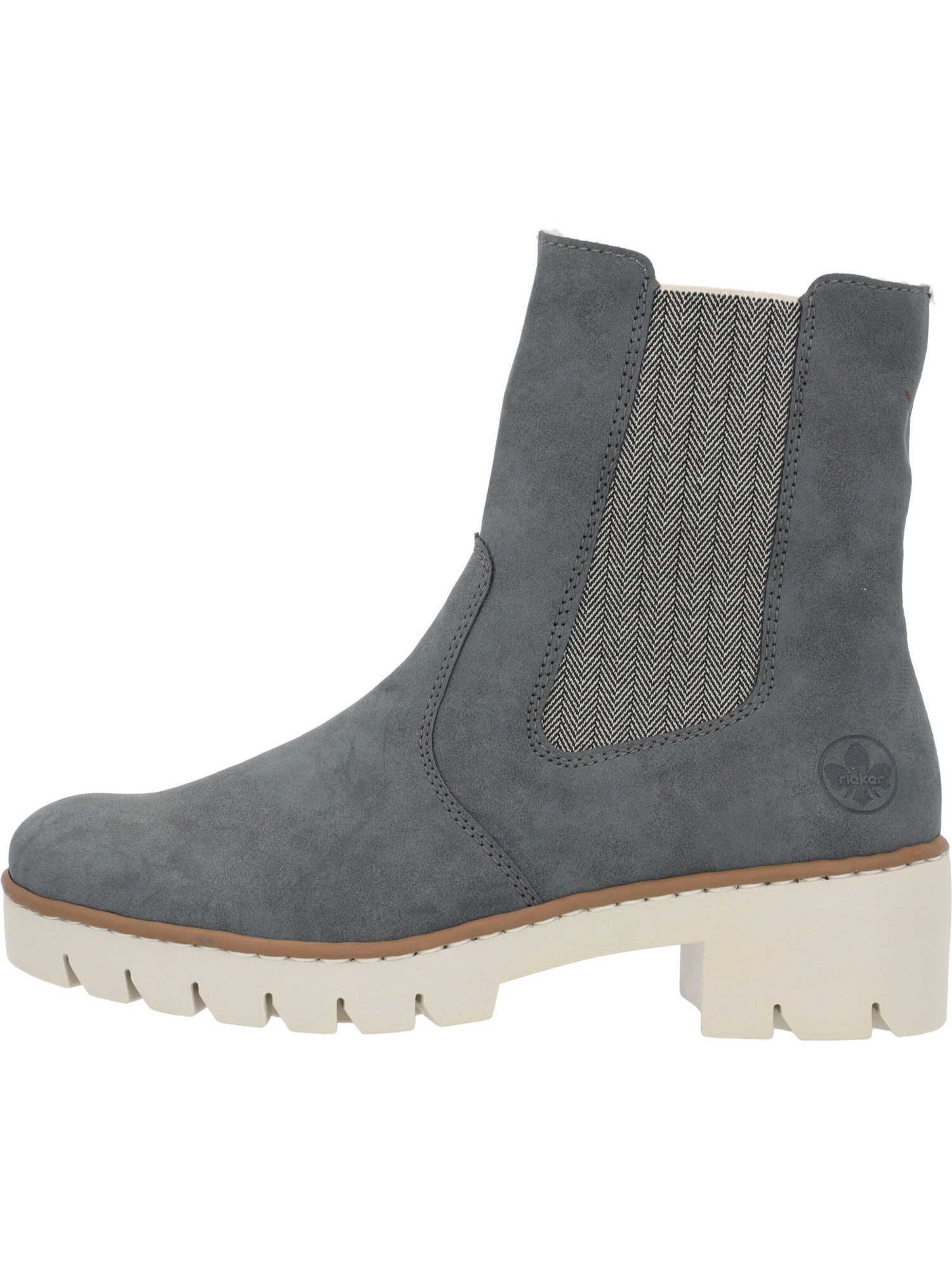 Chelsea Boots Rieker en bleu