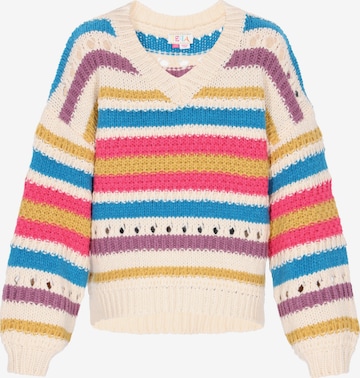 IZIA Pullover in Weiß: Vorderseite