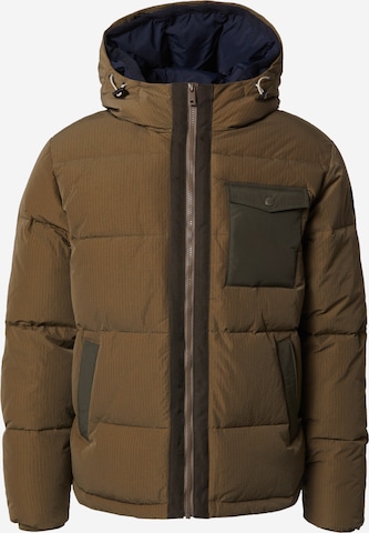 SCOTCH & SODA Winterjas in Groen: voorkant