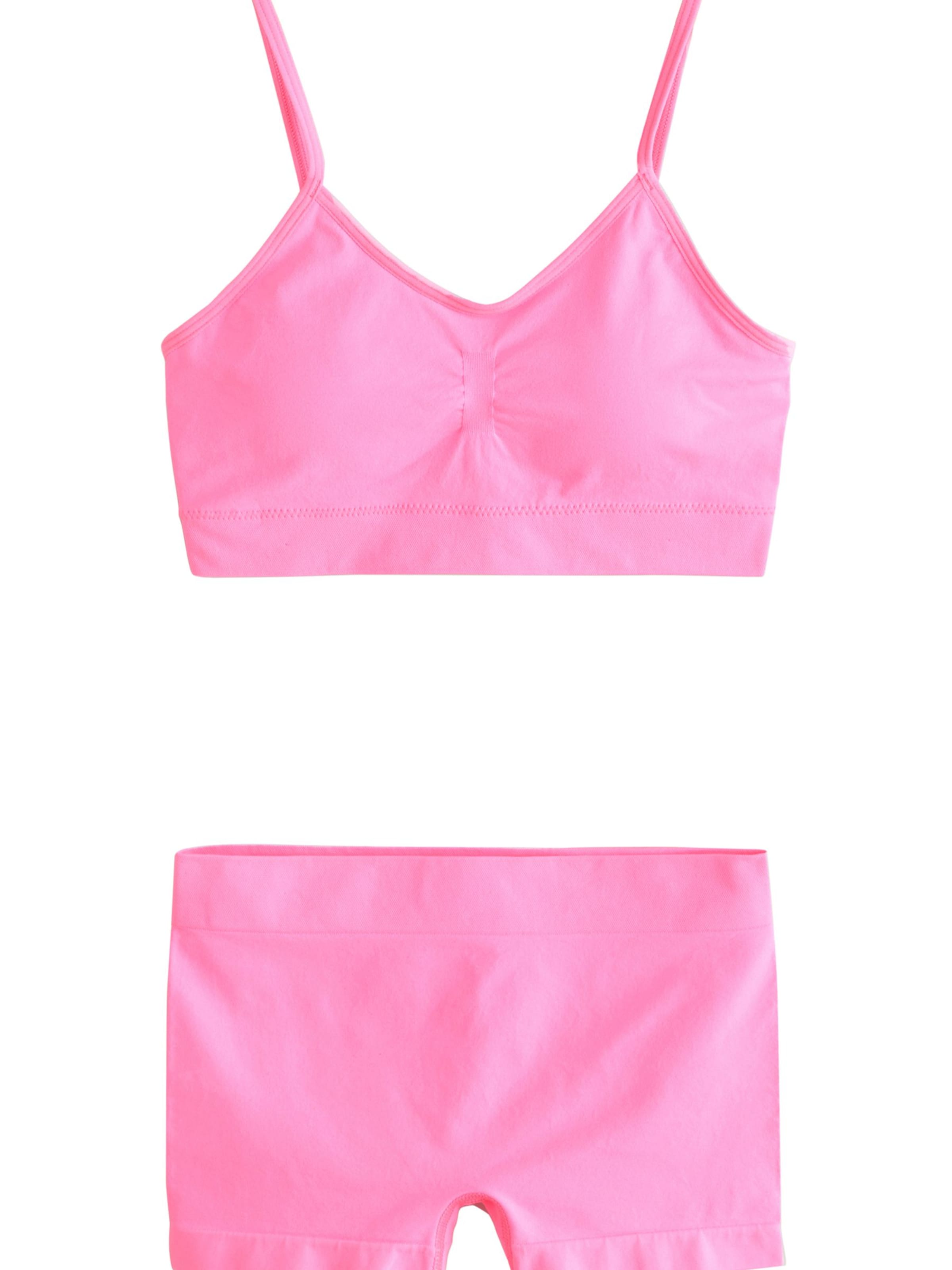 rozā Next Bezvīļu Apakšveļas komplekts: no priekšpuses