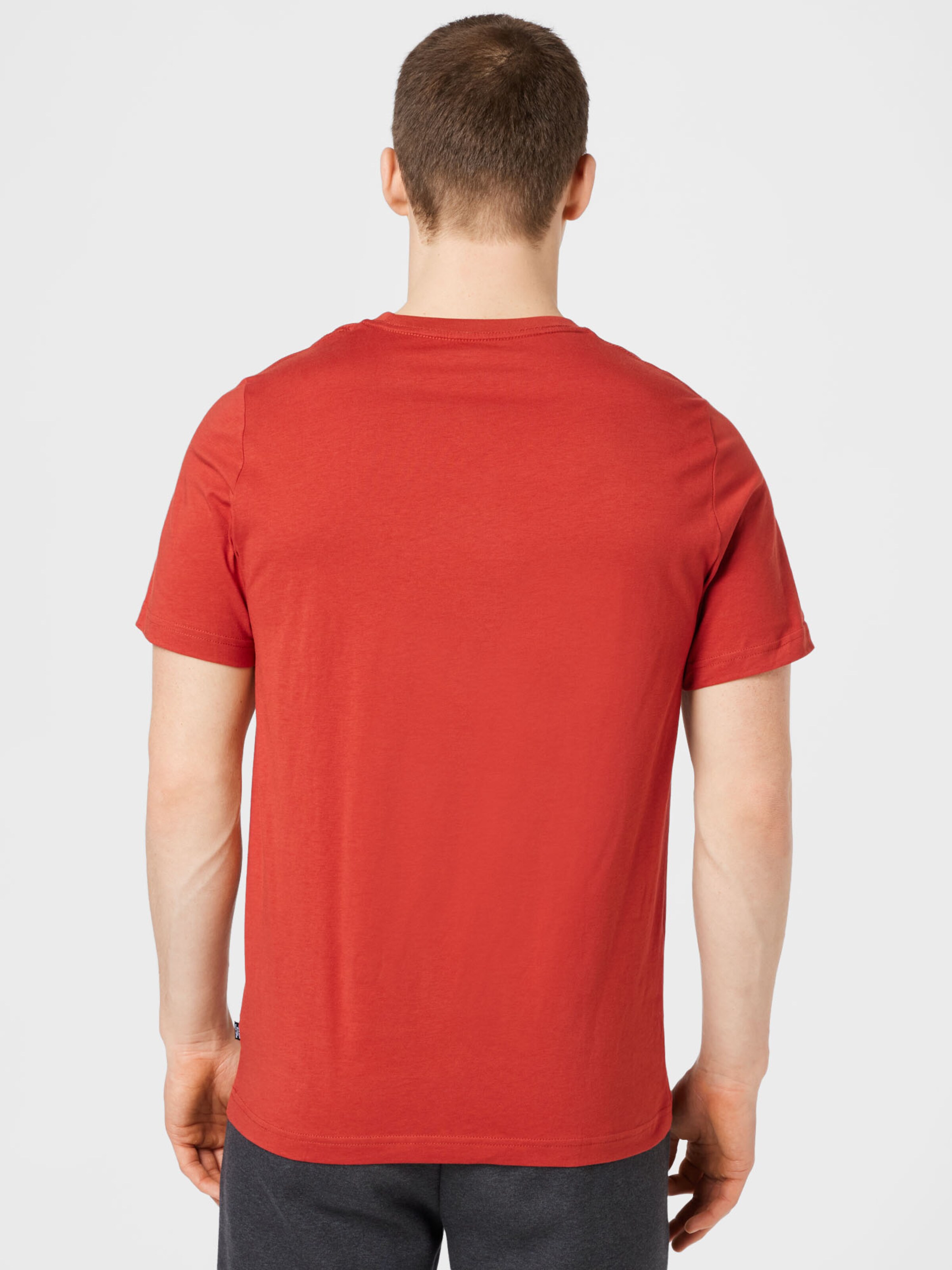 Männer Sportarten PUMA T-Shirt 'Embroidery' in Rot - MB18343 Männer Sportarten PUMA T-Shirt 'Embroidery' in Rot - MB18343
