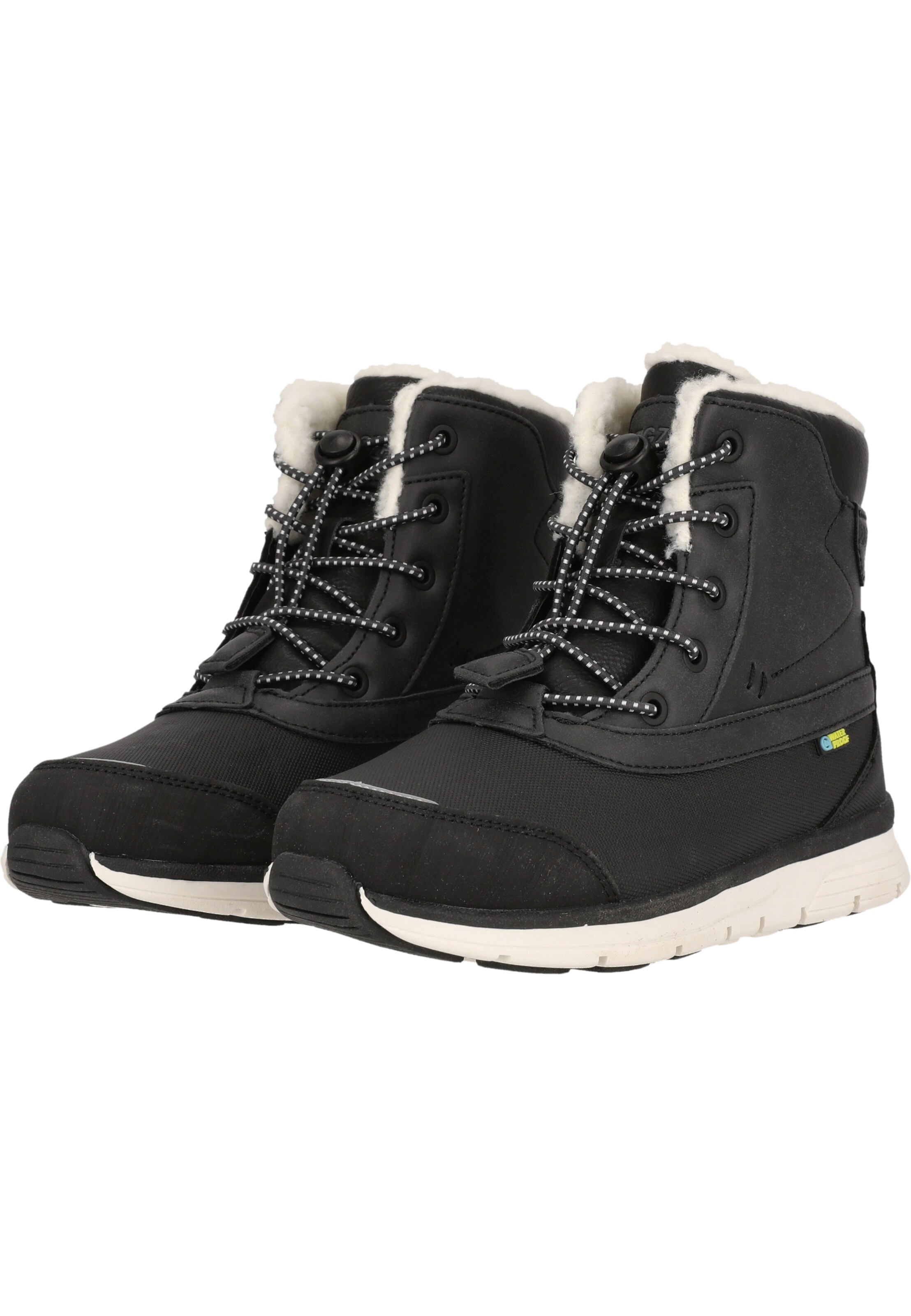 ZigZag Boots in Grau