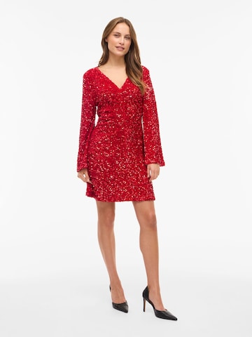 VILA Kleid in Rot