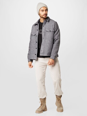 HUGO Red Between-season jacket 'ENALU' in Grey