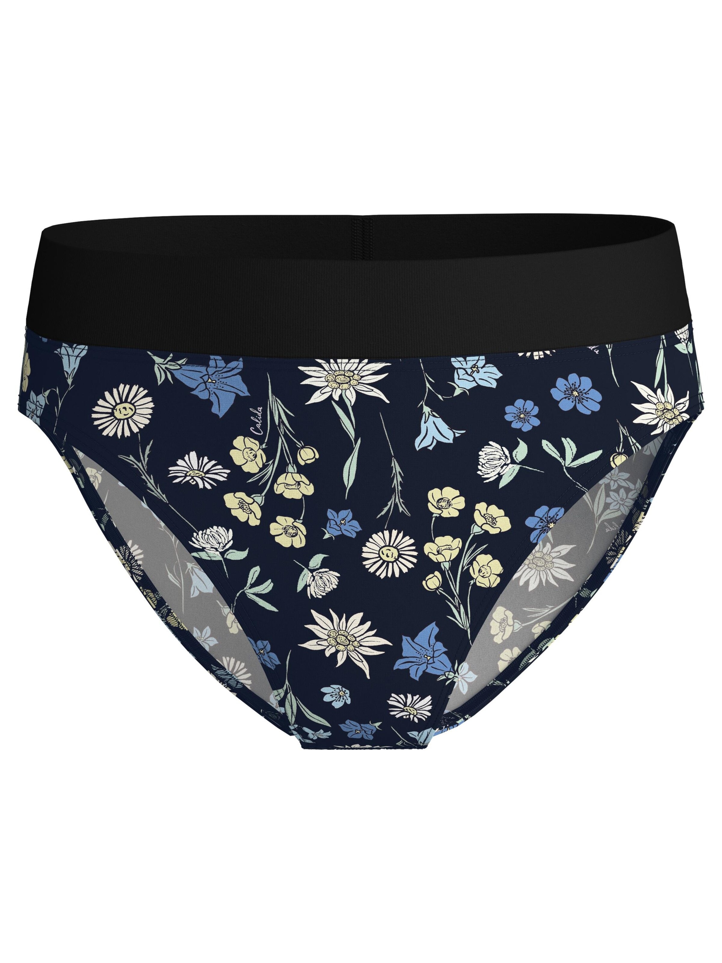 Slip 'Elastic Trend' di CALIDA in blu: frontale