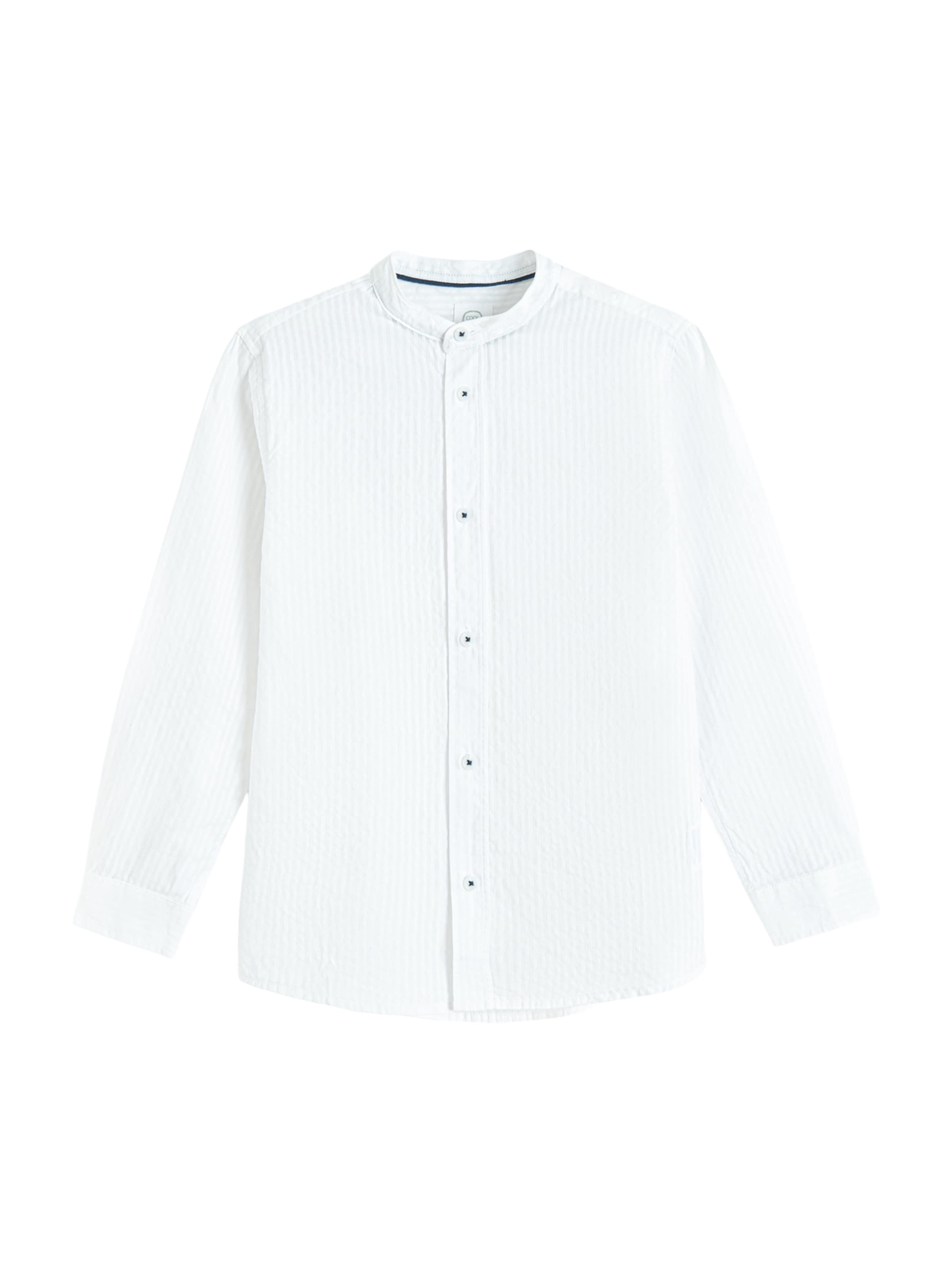 Coupe regular Chemise Cool Club en blanc : devant